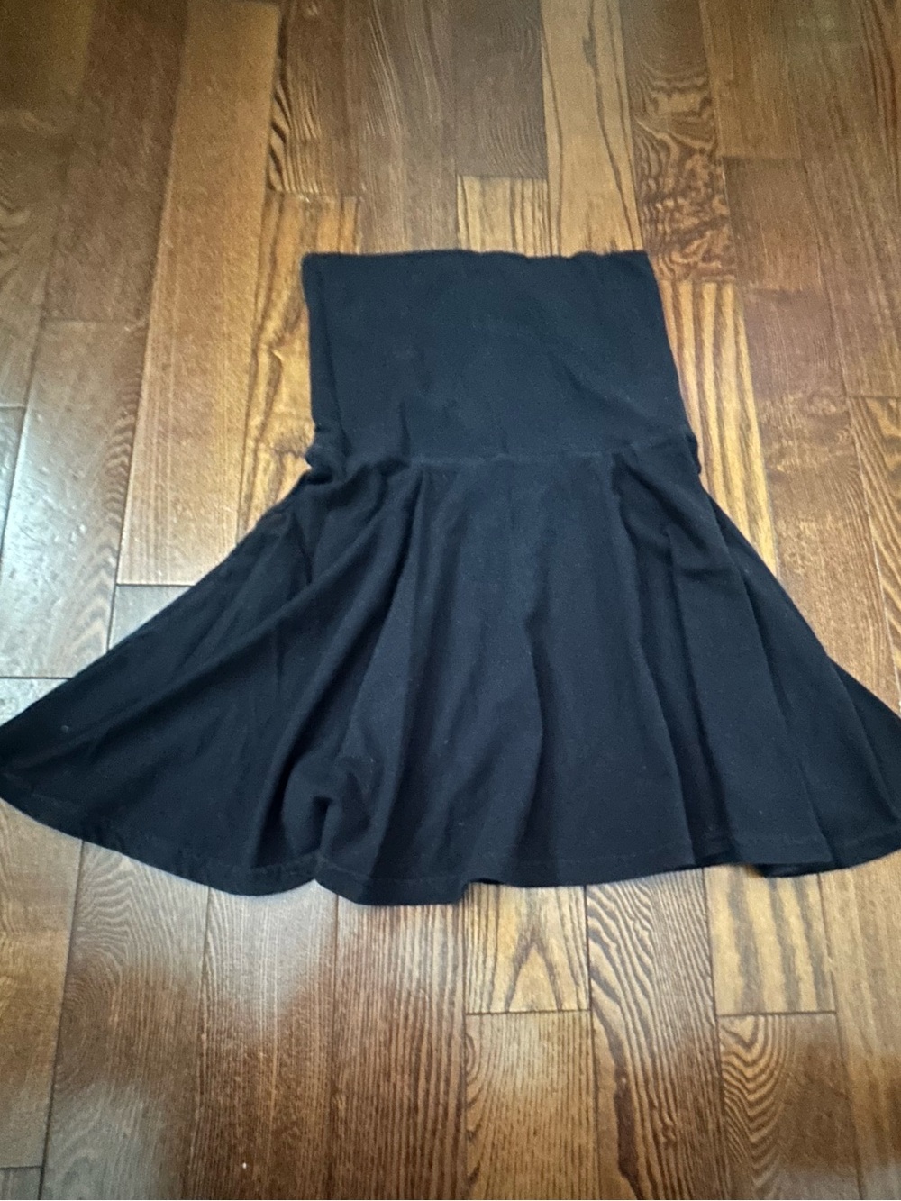 American Apparel Black Circle Skirt